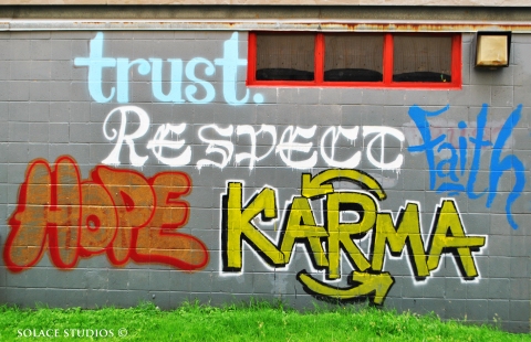 karma graffitti
